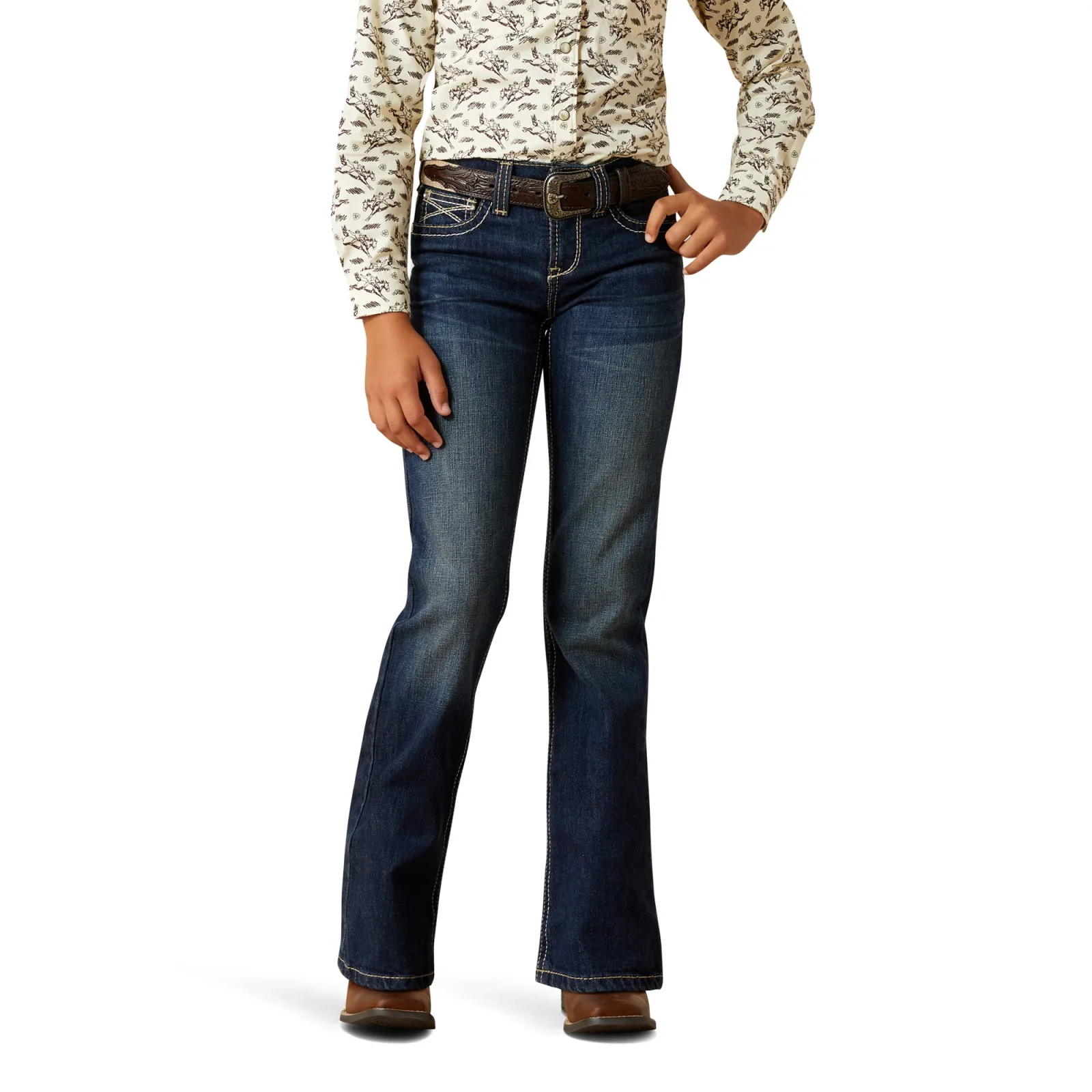 Ariat Girl's Naomi Alina Boot Cut Jeans - Image 2