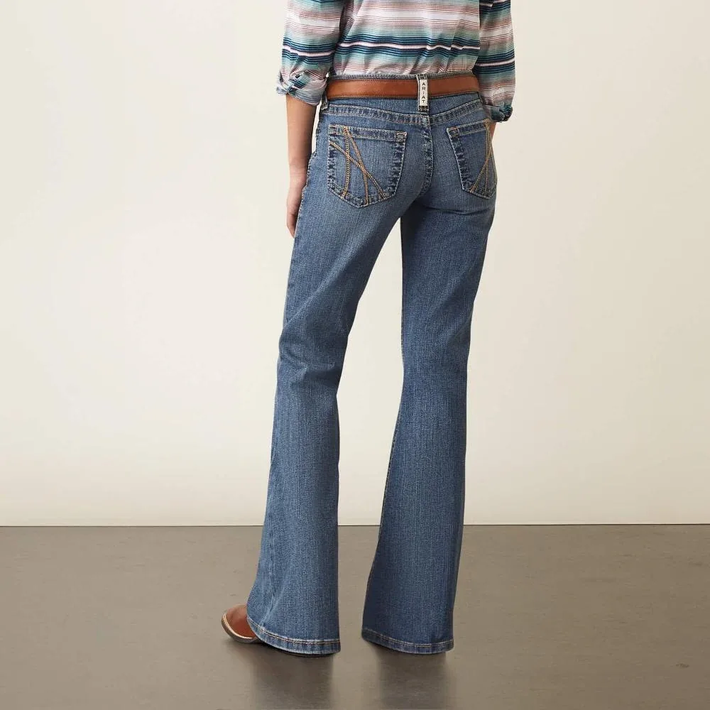 Ariat Girl's REAL Hallie Flare Jean