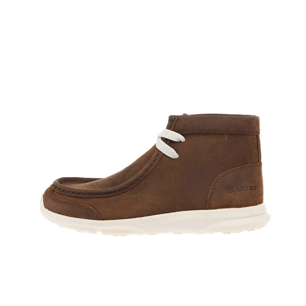 Ariat Kid's Spitfire Distressed Brown Casual Shoe - Image 2