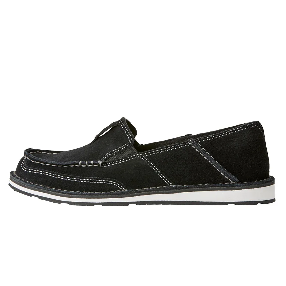 Ariat Ladies Black Suede Cruisers - Image 2