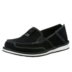 Ariat Ladies Black Suede Cruisers