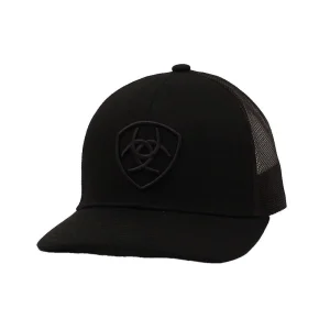 Ariat Men's Black Embroidery Logo Cap