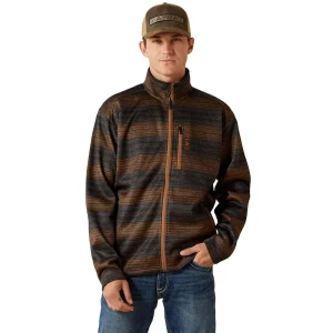 Ariat Men's Brown Southwest Caldwell Zip Up