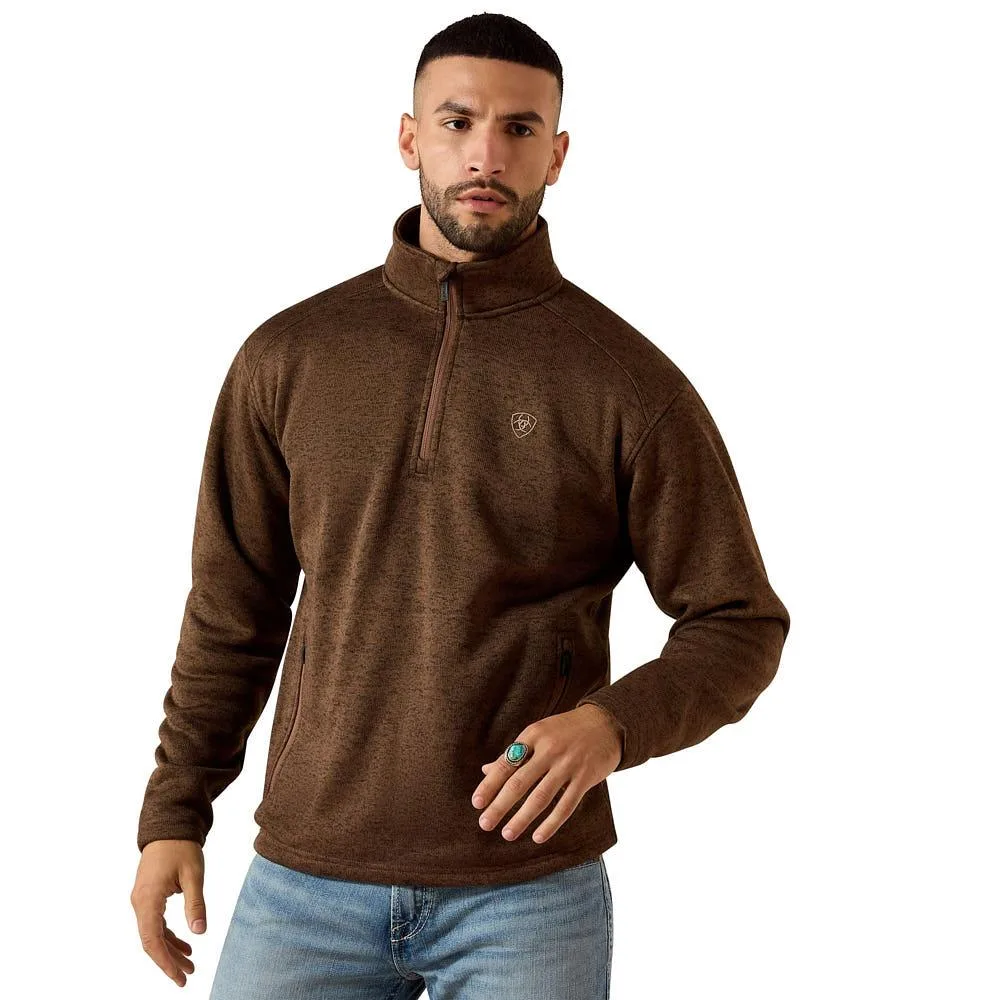 Ariat Men's Carafe Caldwell Quarter Zip Sweatshirt