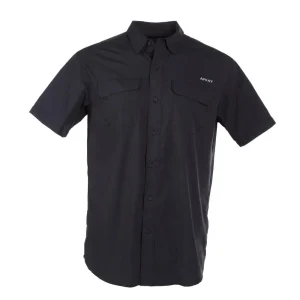 Ariat Mens Charcoal VentTek Outbound Short Sleeve Shirt