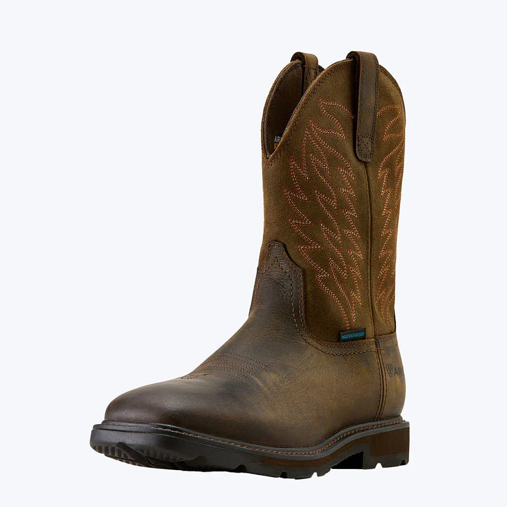 Ariat Men's Dark Brown H2O Groundbreaker Boots