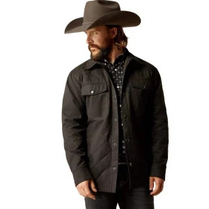 Ariat Mens Grizzly Black Shirt Jacket