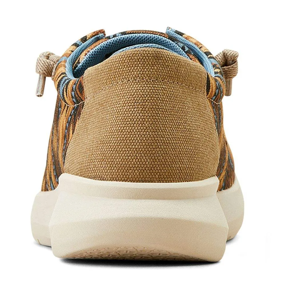 Ariat Mens Hilo Dusty Blue Southwest Casual Shoe - Image 2