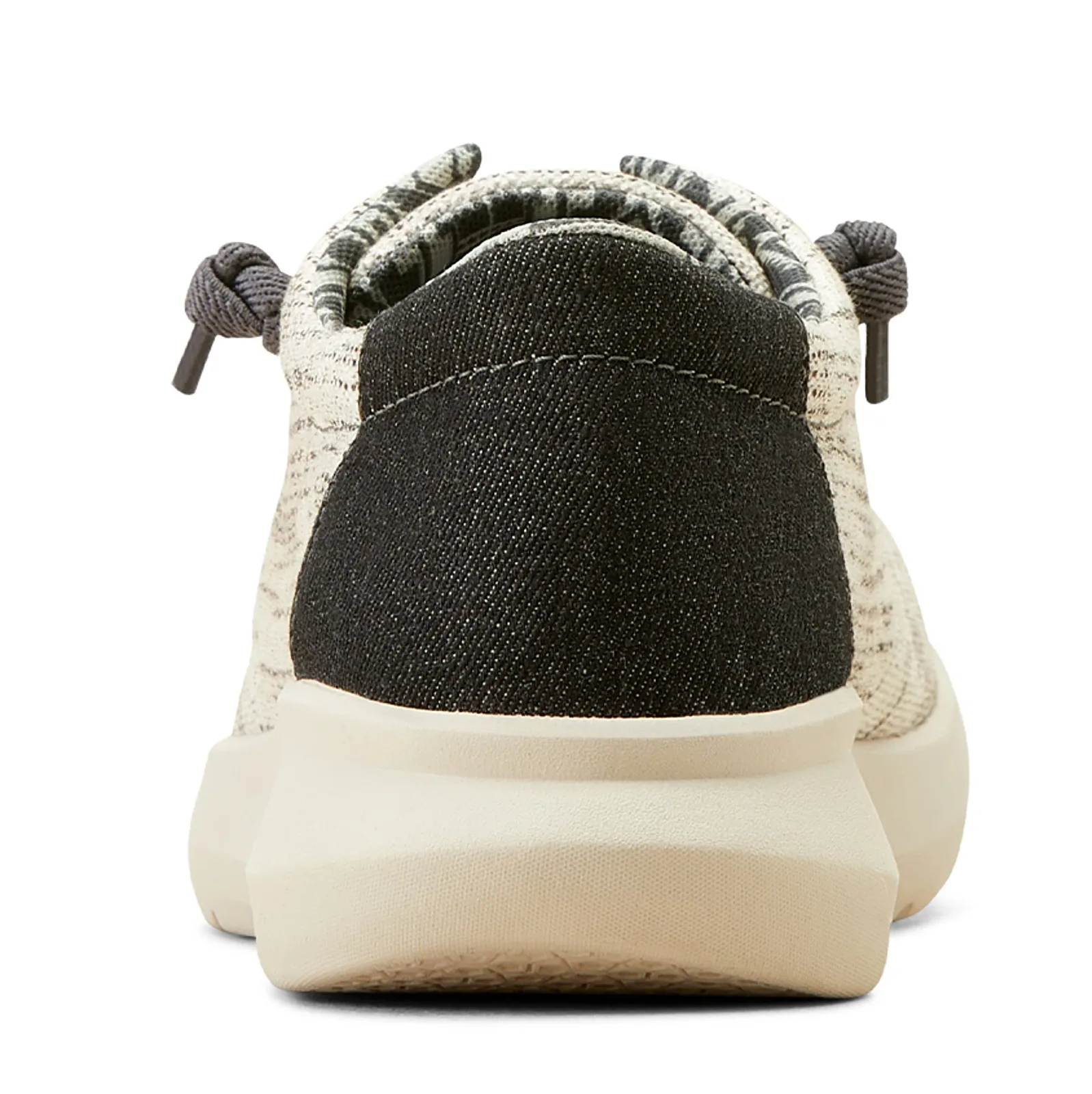 Ariat Mens Hilo Heathered White Casual Shoe - Image 2