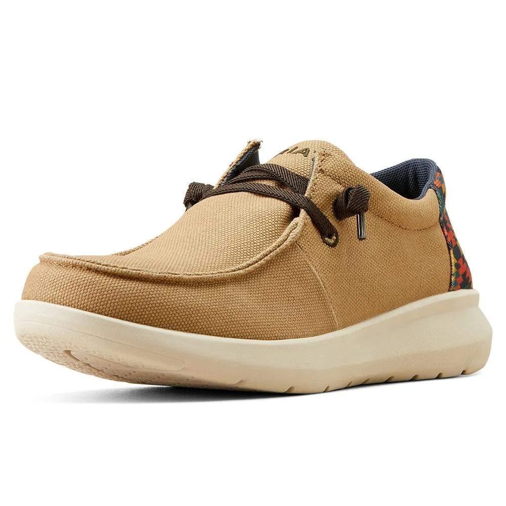 Ariat Mens Hilo Light Tan Casual Shoe