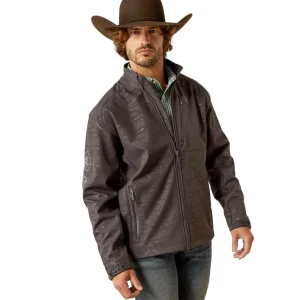 Ariat Mens Phantom Emboss Logo Softshell Jacket