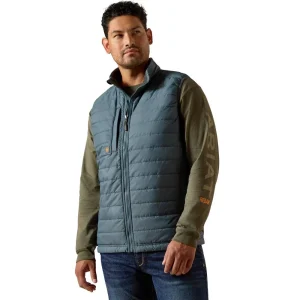 Ariat Men's Rebar Dark Slate Cordura Insulated Vest