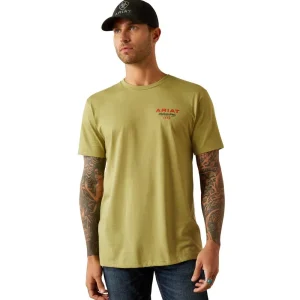 Ariat Mens Tent Green Full Circle T-shit