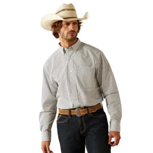 Ariat Mens White Classic Gaylor Shirt