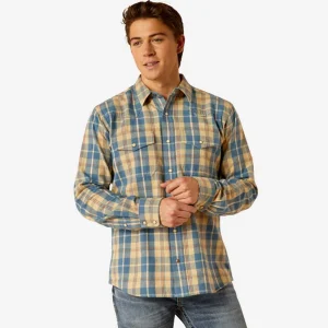 Ariat Muir Woods Dipsea Trail Harlem Khaki Shirt