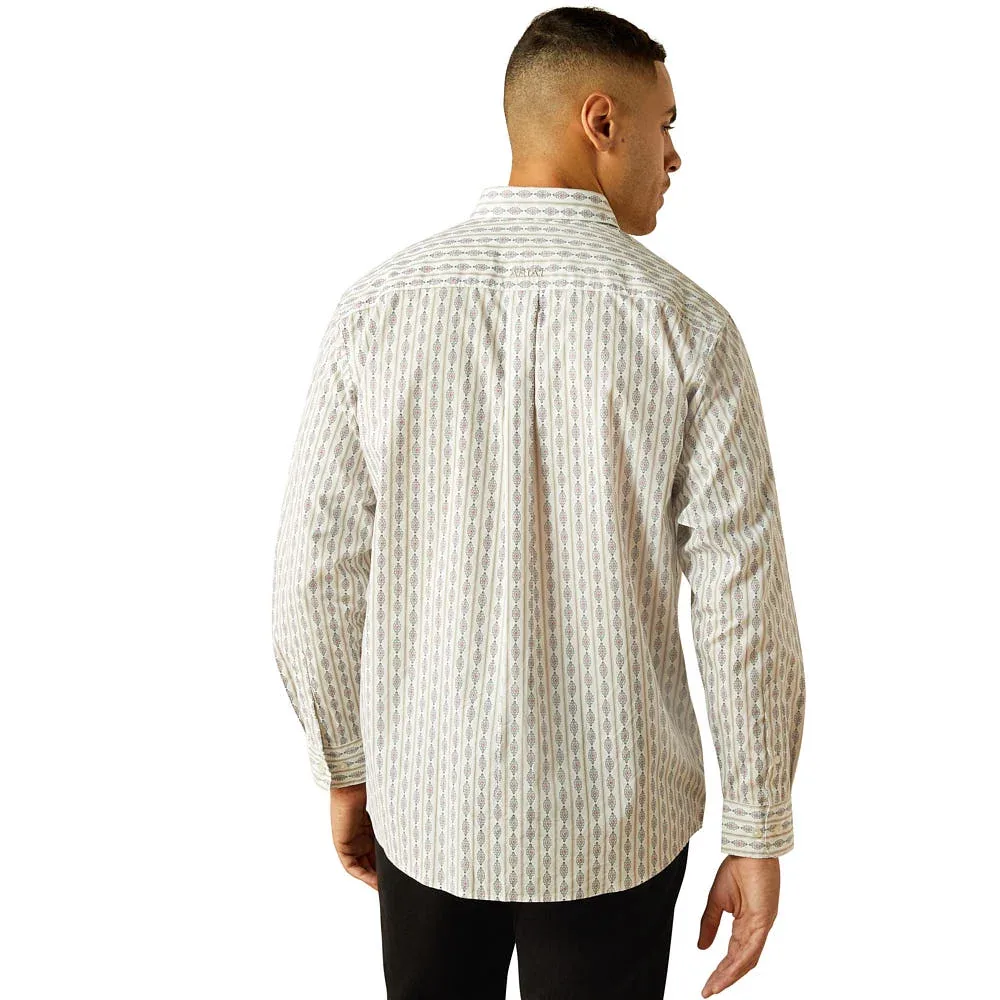 Ariat William White Classic Long Sleeve Button Up Shirt - Image 2