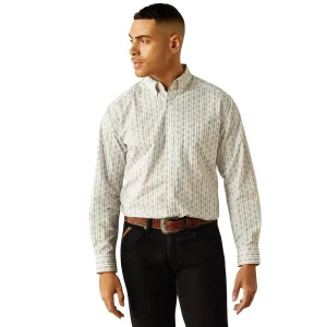 Ariat William White Classic Long Sleeve Button Up Shirt