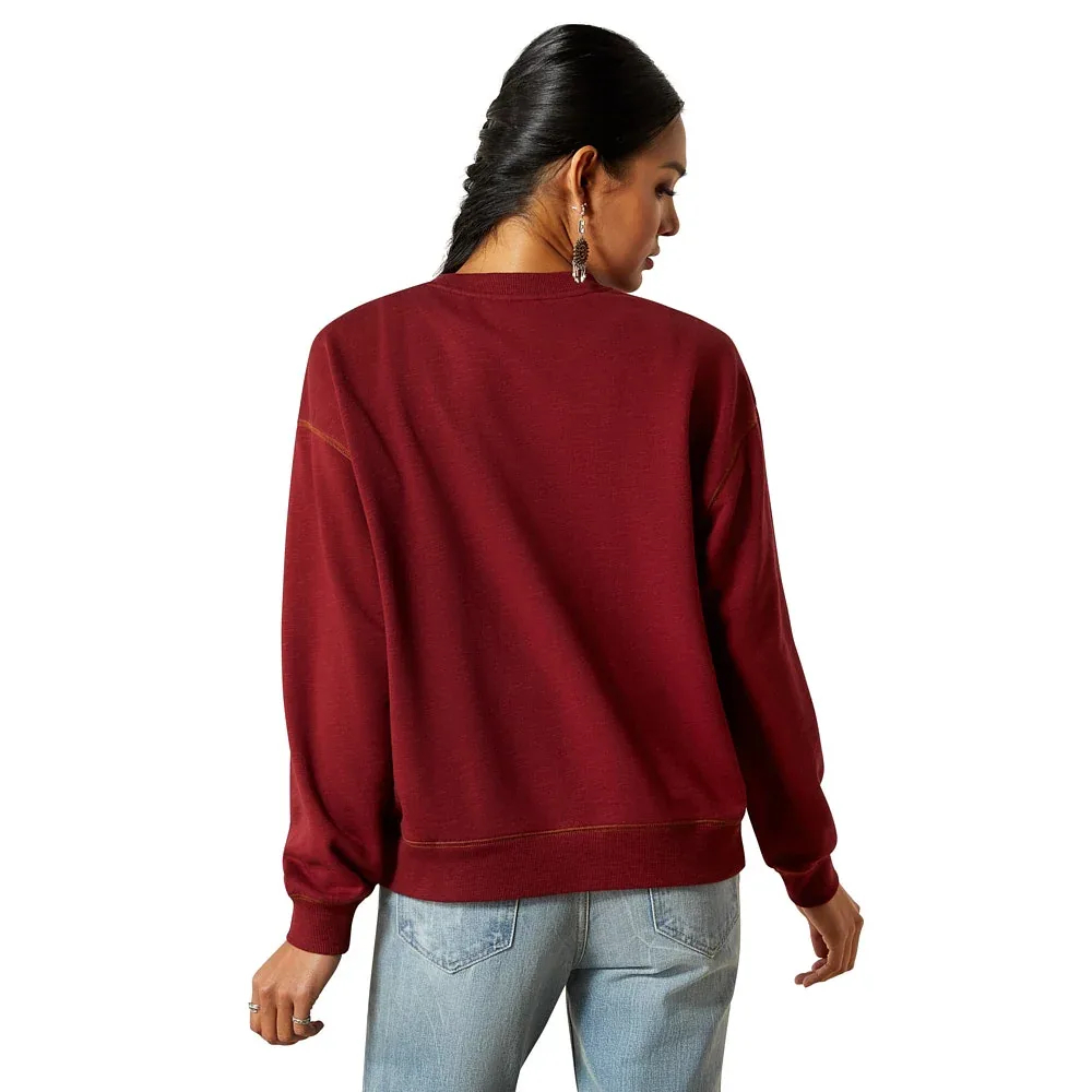 Ariat Women's Cabernet Lasso Sweatshirt - Image 2