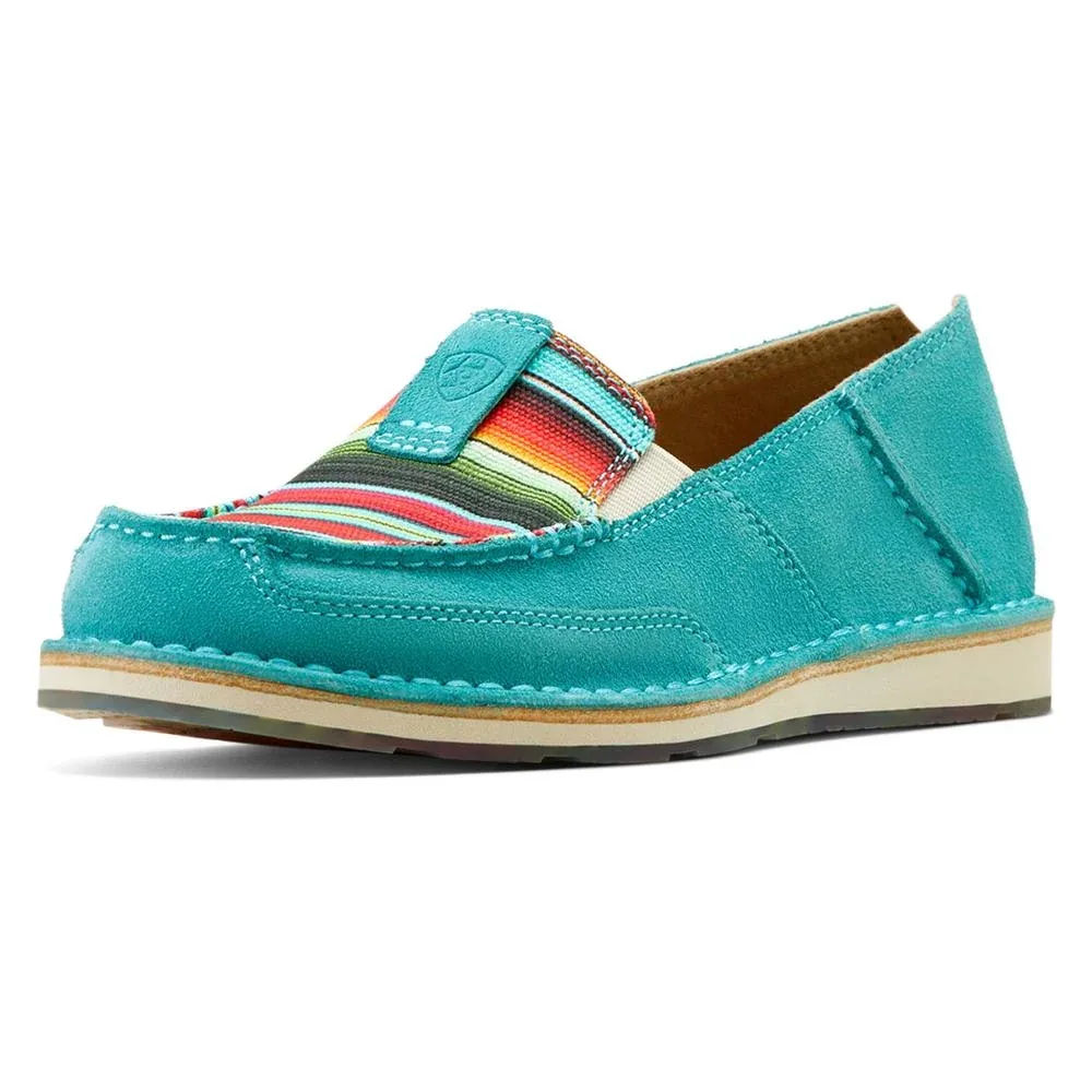 Ariat Womens Cruiser Teal Suede Casual