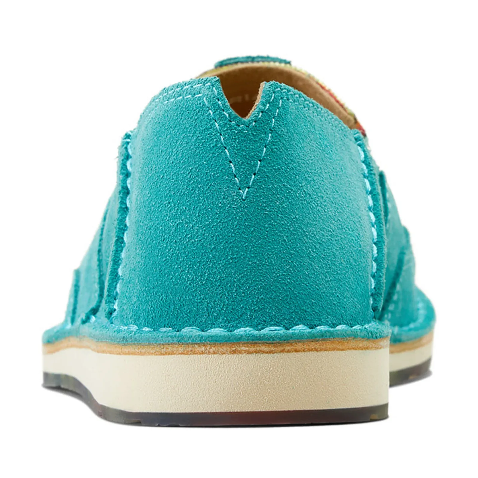 Ariat Womens Cruiser Teal Suede Casual - Image 2