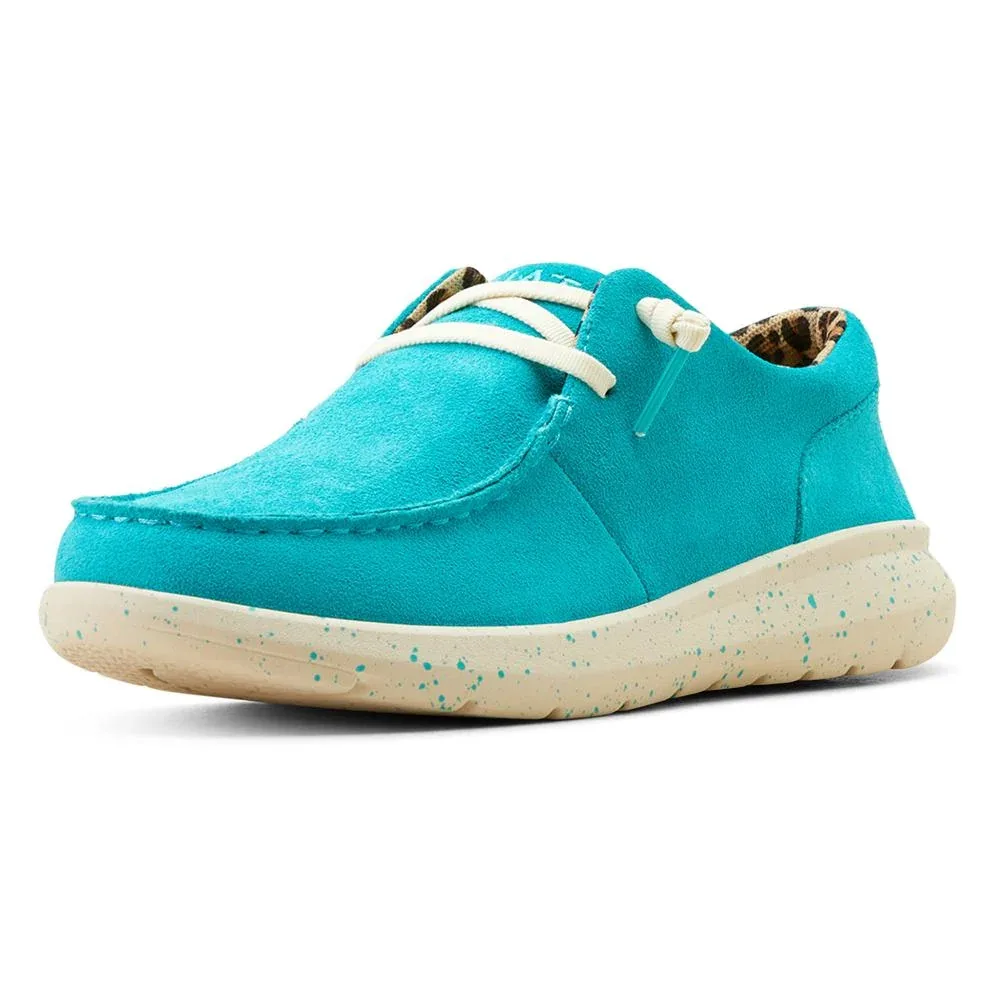 Ariat Womens Hilo Brightest Turquoise Casual