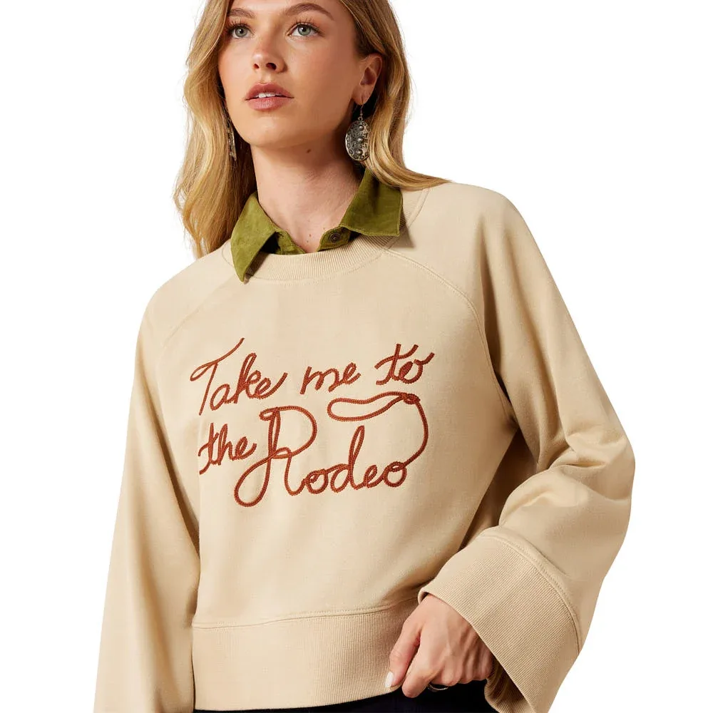Ariat Women's Irish Cream Sydney Sweatshirt - Image 2