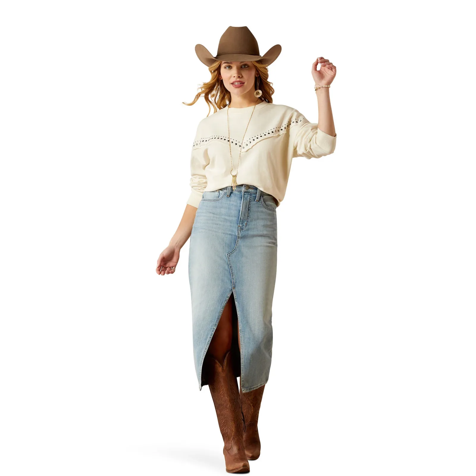 Ariat Women's Moonshine Sweatshirt - Image 2