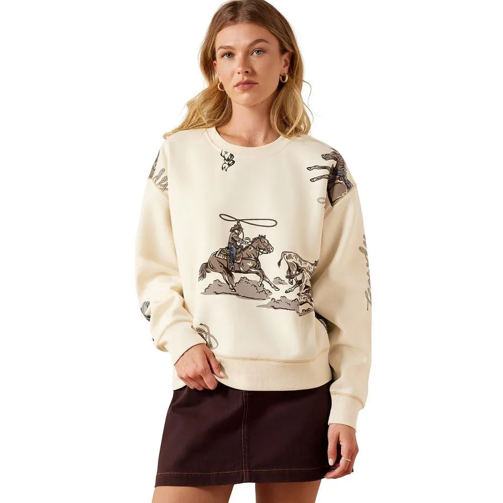 Ariat Women's Parchment Rancher Sweatshirt