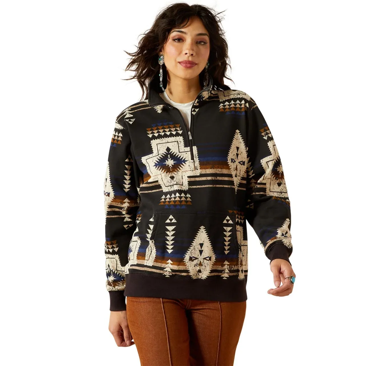 Ariat Women's Thornstone Sienna 1/2 Zip Sweatshirt