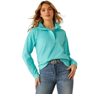 Ariat Women's Turquoise Breeze 1/2 Zip Sweatshirt