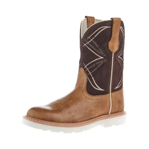 Ariat Youth Activator Cottage and Aged Bark Round Toe Boot