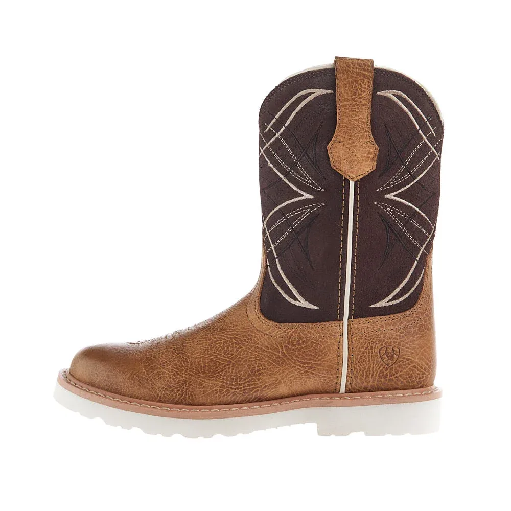 Ariat Youth Activator Cottage and Aged Bark Round Toe Boot - Image 2