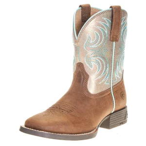 Ariat Youth Metallic Bronze Cowboy Boot