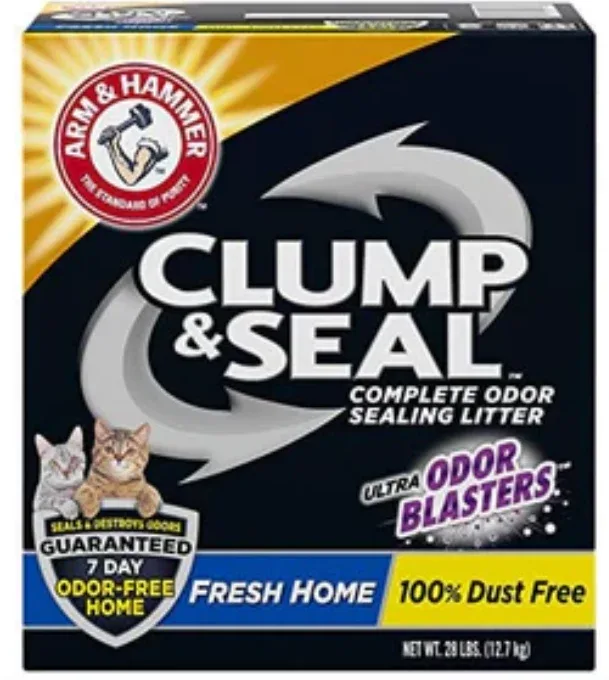 Arm & Hammer Clump & Seal Fresh Home Cat Litter - 28 Lbs
