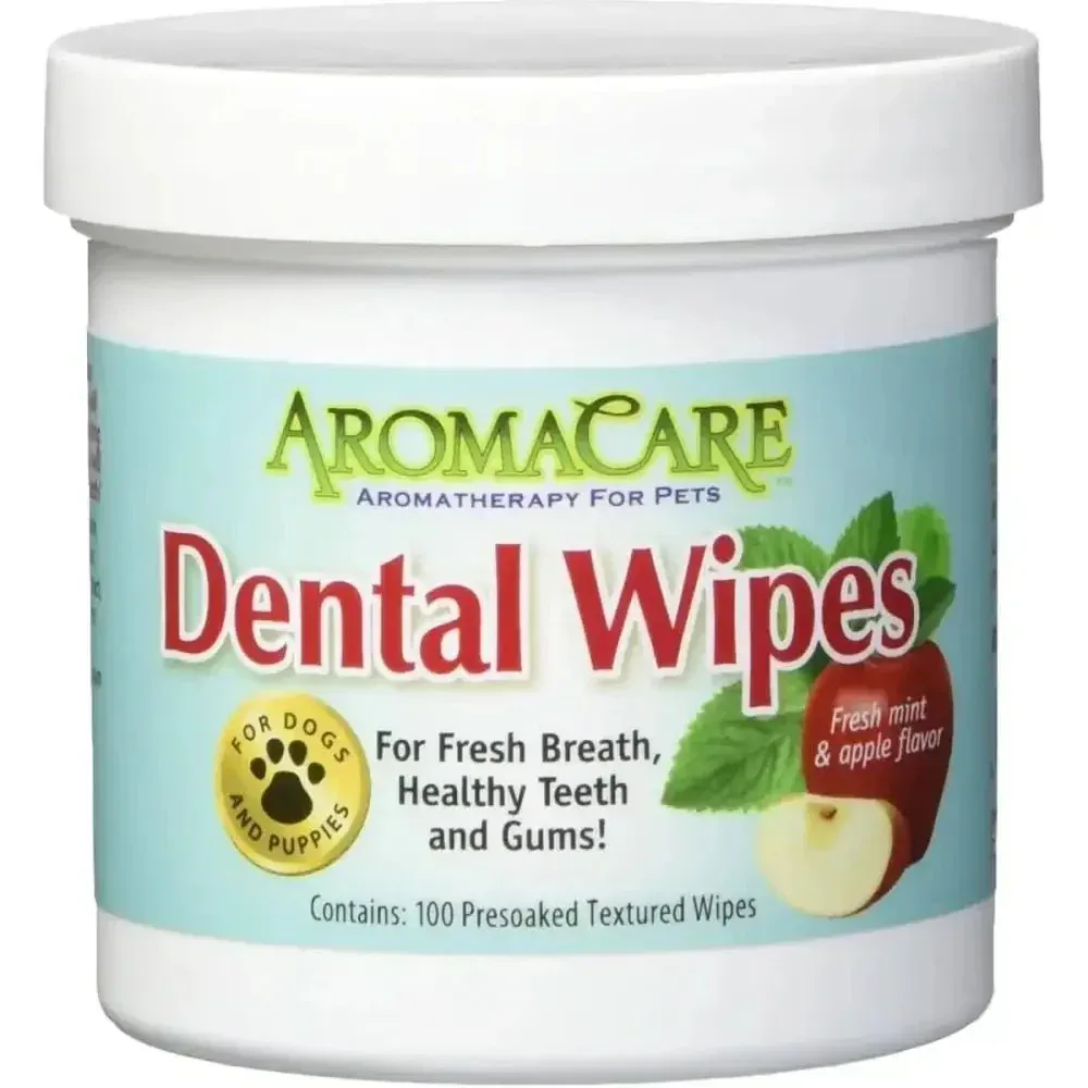 AromaCare Dental Wipes, 100 Count