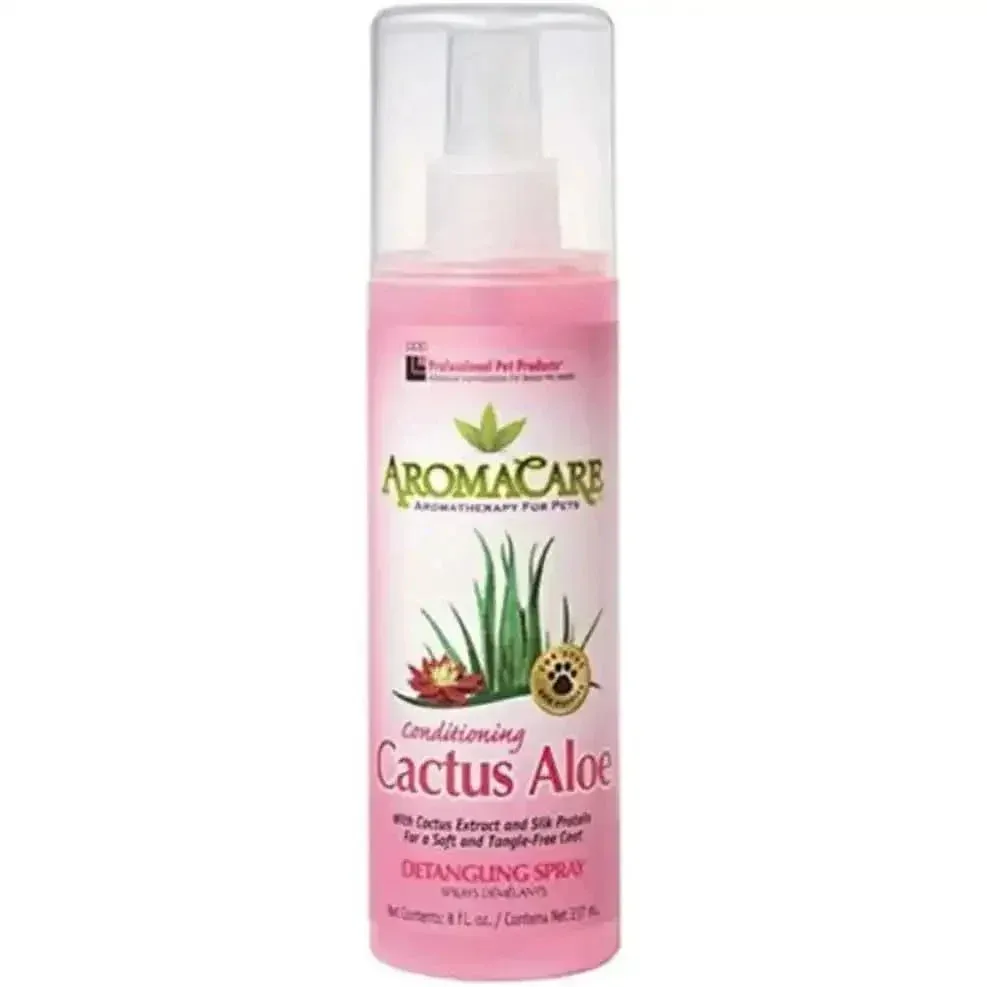 AromaCare Detangling Cactus Aloe Spray, 8 oz.
