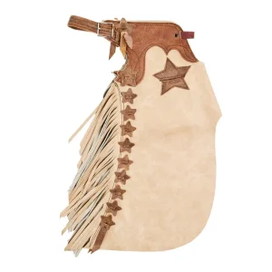 Arrow M Saddlery Vanilla Saddle Hickory Stars 4-5T Youth Chap
