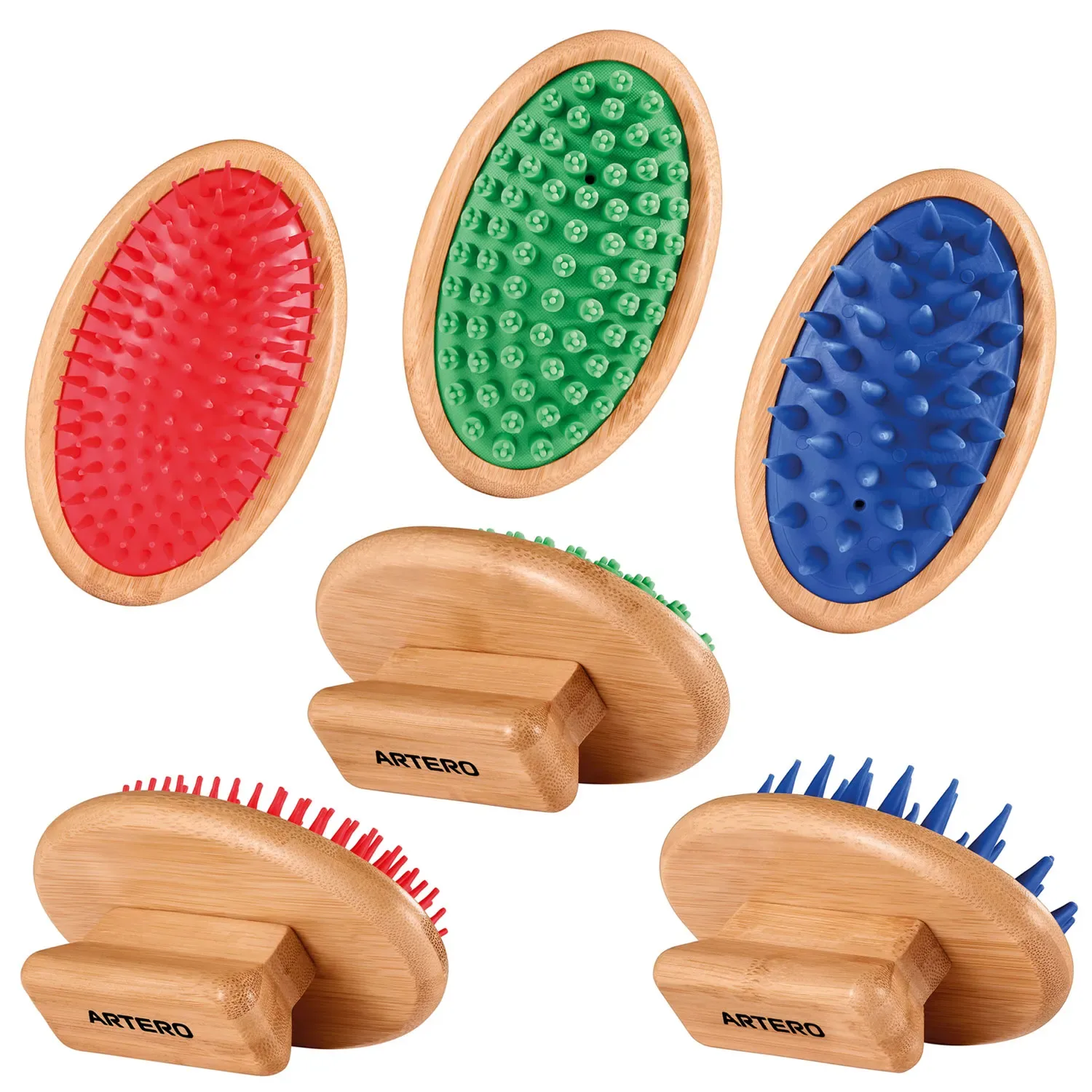 Artero Laika Rubber Curry Brushes