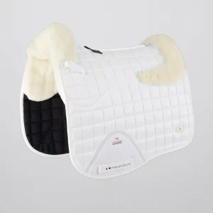 Atlantis CC Satin Wool Dressage Square White/Natural Wool
