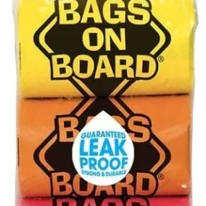 Bags on Board Colored Waste Pick-Up Bags
