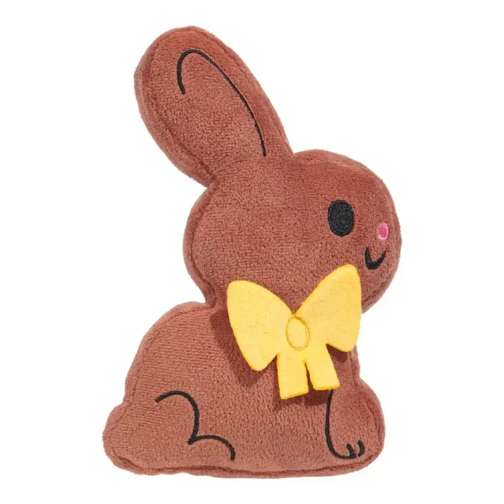 BARK Chocolick Chunky Plush Bunny Dog Toy for Fun & Playtime