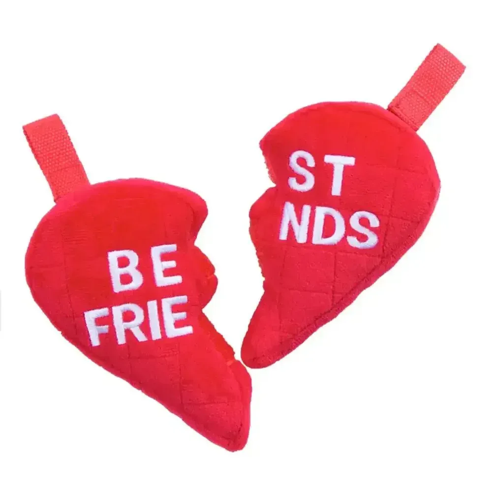 BARK Friends Furever Dog Toy - Interactive Plush Chew