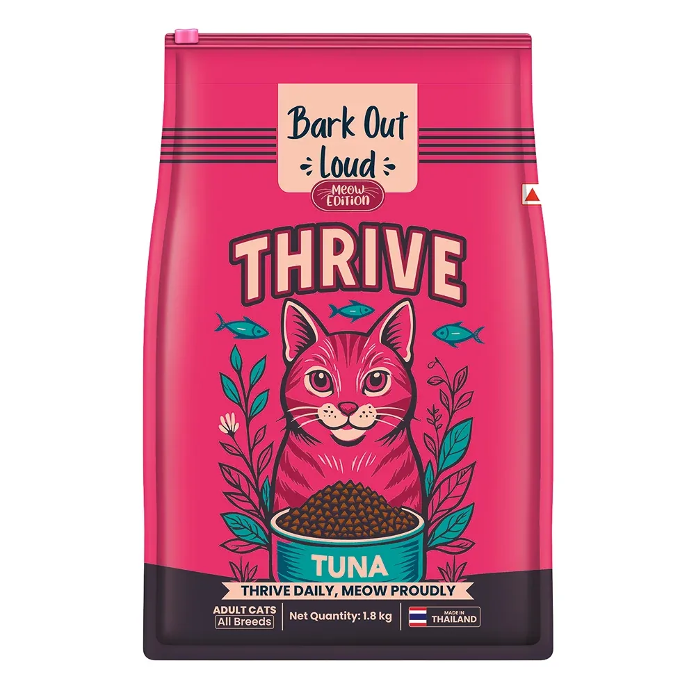 Bark Out Loud Thrive Tuna Flavour Adult Cat Dry Food