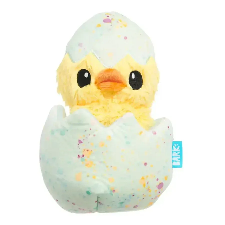 BARK Peepsqueak Plush Dog Toy Chick - Soft & Adorable Playtime Fun