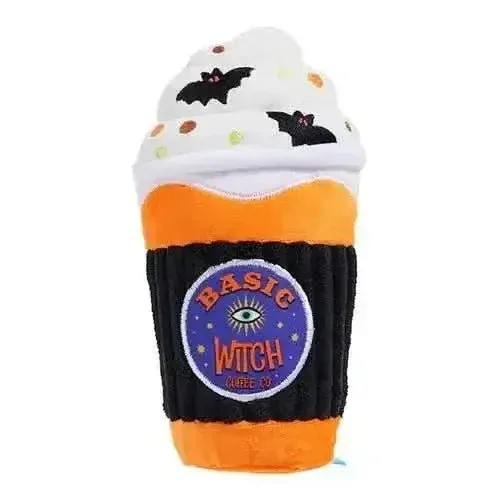BARK Spooky Boo Brew Plush Dog Toy