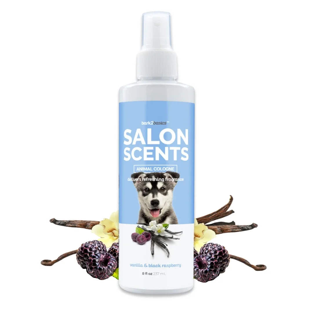 Bark2Basics Salon Scents Vanilla & Black Raspberry Cologne, 8 oz