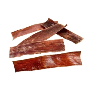 Barking Buddha Beef Weasand Natural Dog Chews - 6 Inch - 50 Count