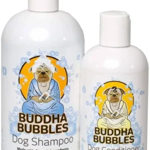 Barking Buddha Bubbles Cat and Dog Shampoo & Conditioner Set - 32 oz