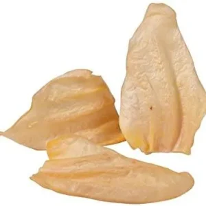 Barking Buddha Bulk Cow Ears Uncut Natural Dog Chews - 35 Count
