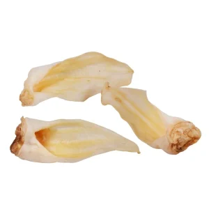 Barking Buddha Bulk Wild Goat Ears Uncut Natural Dog Chews - 35 Count